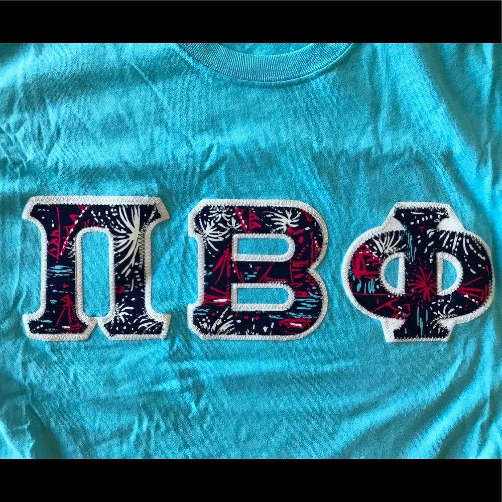 Gildan Pi Beta Phi Stitched Letters - image 2